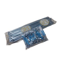 Rayos Nacional para Moto x 2.50 mm. de 195 x100 c/Niple     *F
